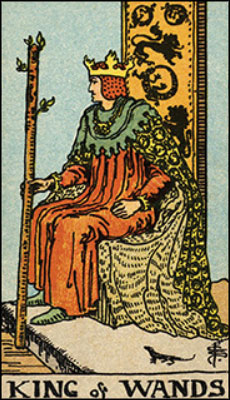 King of Wands Tarot Card