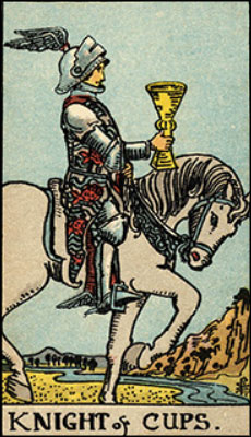 Minor Arcana The Knight of Cups Tarot Card