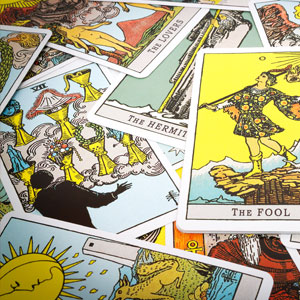 The Rider-Waite is one of the most recognized Tarot Card decks.
