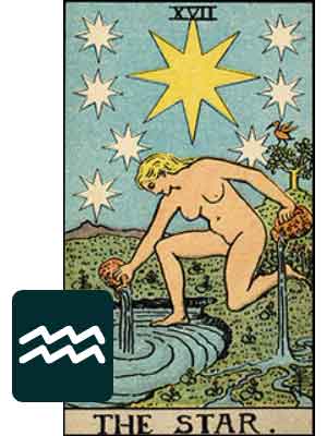 Aquarius Tarot Card: The Star
