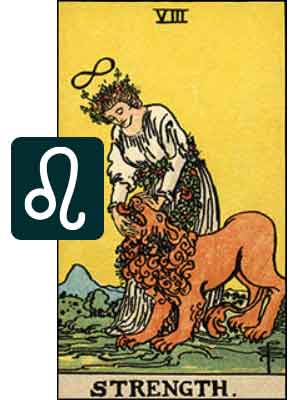 Leo Tarot Card: Strength